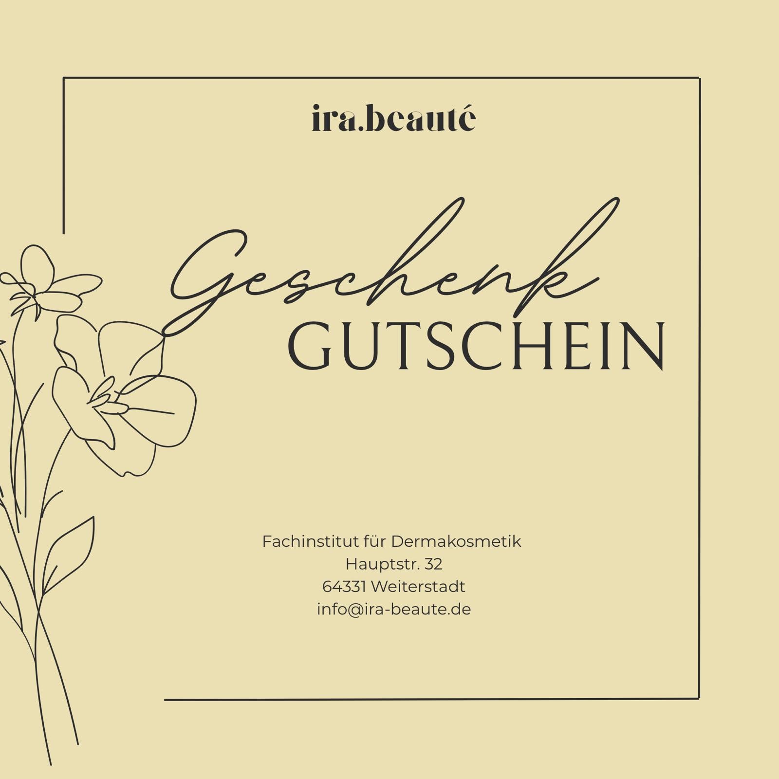 Gutschein - Hautanalyse